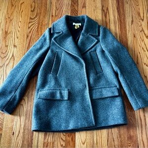 H&M Women’s Double Breasted Gray Pea
Coat - Size 0 - EUC